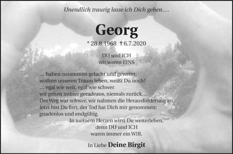  Traueranzeige für Georg Löhr vom 11.07.2020 aus Fränkische Nachrichten